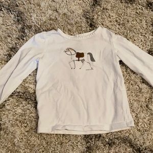 Janie and Jack Horse Tee